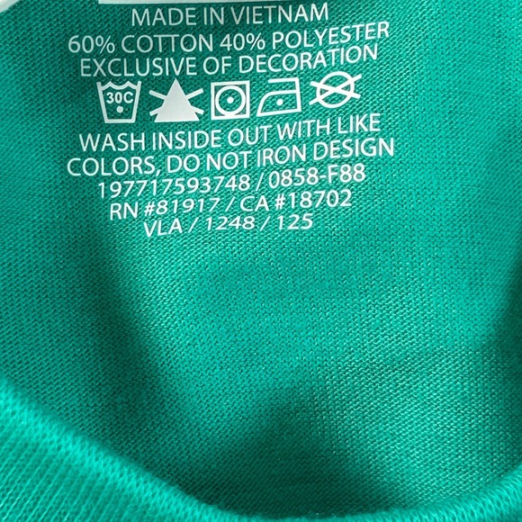 Nike Kids 2 Piece Set T-Shirt and Shorts Turquoise Tan Size 6 New NWT - Picture 7 of 7